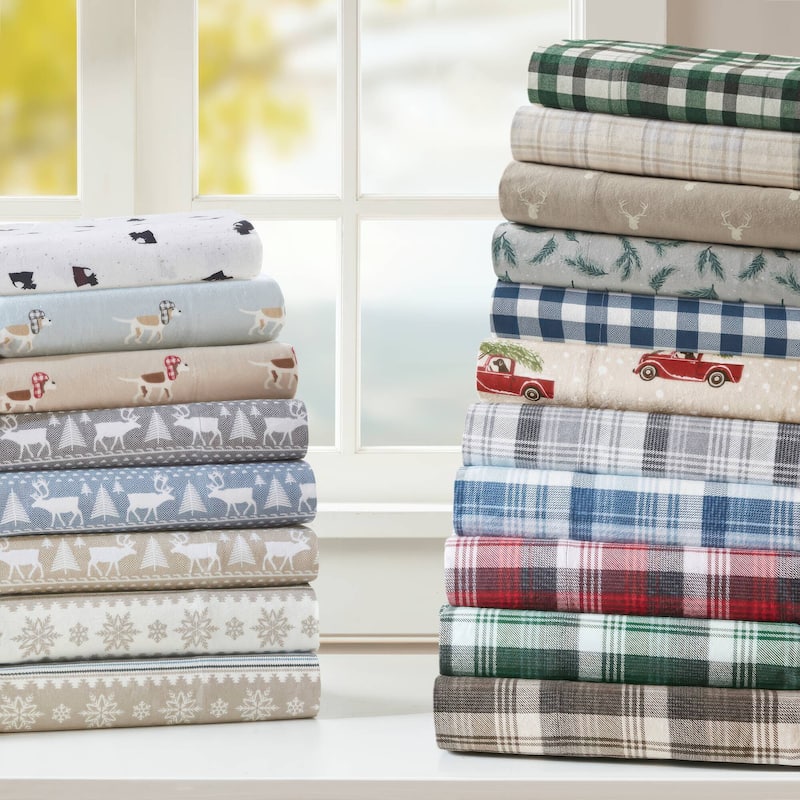 Woolrich Cotton Flannel Sheet Set