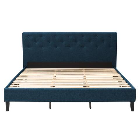 CorLiving Nova Ridge Tufted Upholstered Bed, King