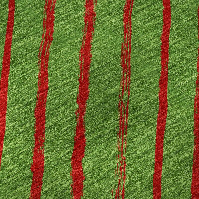 Premium Washable Super Soft Angle Stripe Mayfield Rug