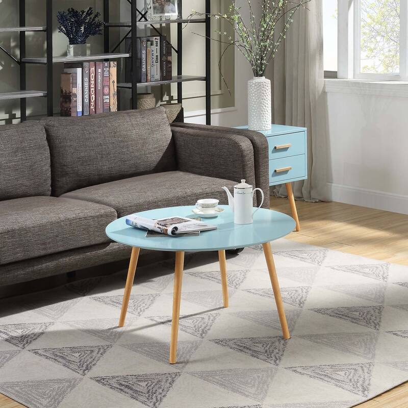 Convenience Concepts Oslo Round Coffee Table