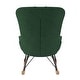 preview thumbnail 14 of 22, Avenue Greene Ernest Rocker Accent Chair with Storage Pockets - N/A