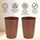 preview thumbnail 57 of 60, HOLD N’ STORAGE - Set of 2 Small Trash Can with Open Top for Compact and Tight Spaces – 1.58 Gallon Capacity