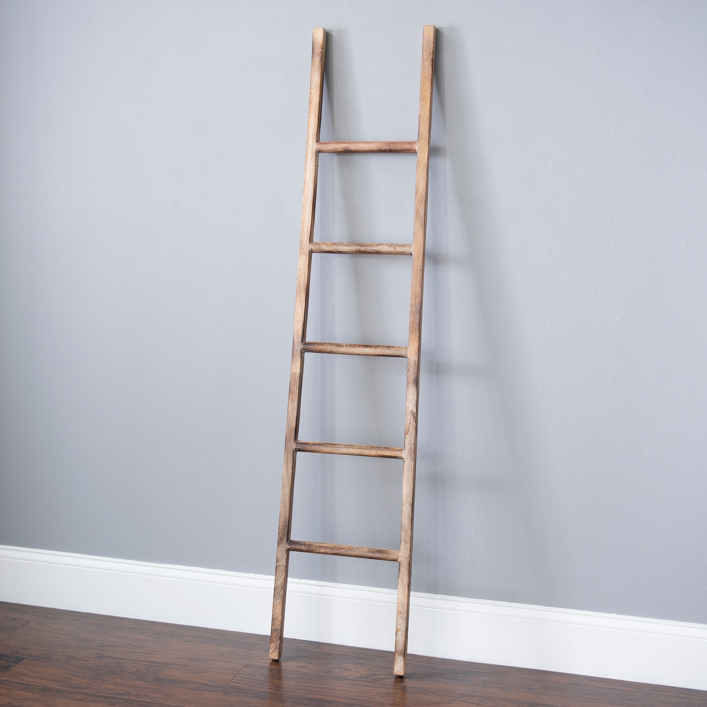 Natural Finish Blanket Ladders Bed Bath Beyond