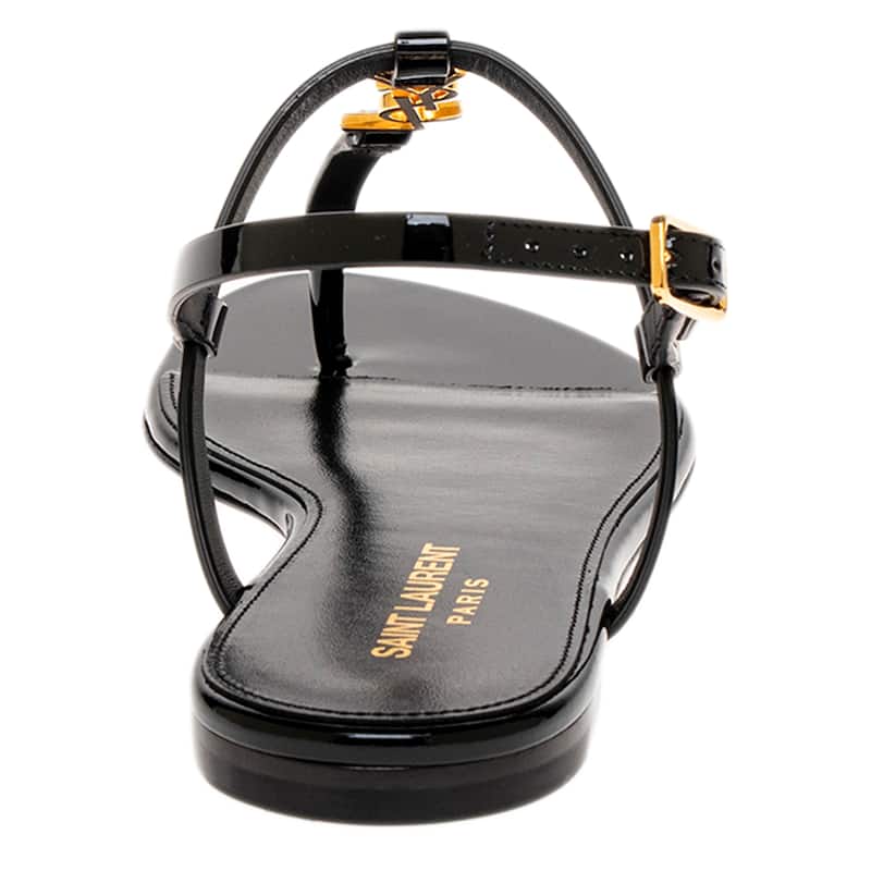 Saint Laurent Cassandra Flat Sandals