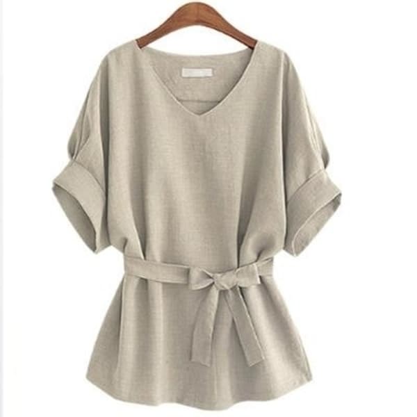 Linen big shirt plus size Clearance