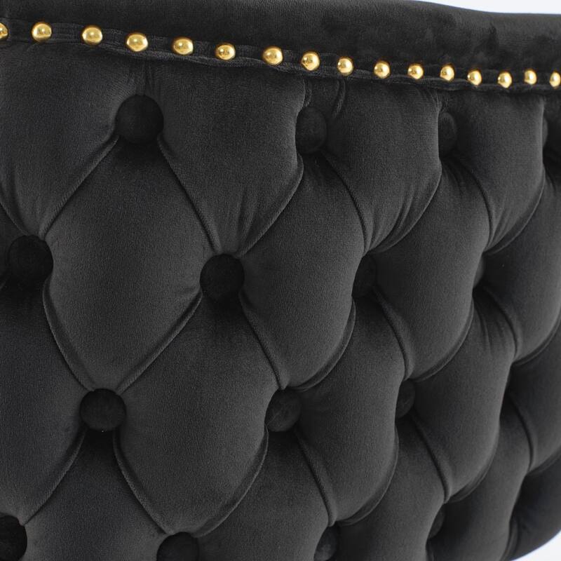Set of 2 Modern Leather Upholstered Swivel Adjustable Height Tufted Bar Stools with Back