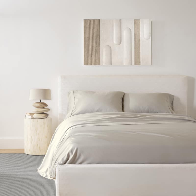 Jennifer Adams Lux Enzyme-Washed Triple-Brushed Signature Soft Sheet Set