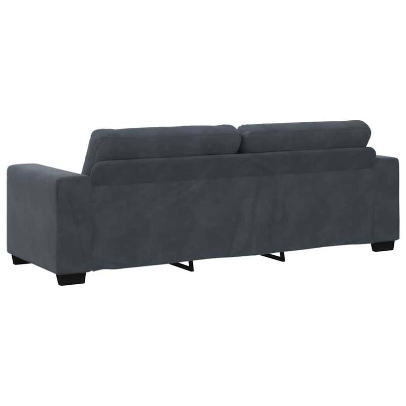 vidaXL 3-Seater Sofa 180 cm Velvet - 221 x 78 x 80
