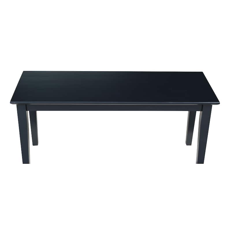 Shaker Style Bench - 39" x 14" - 39" x 14"