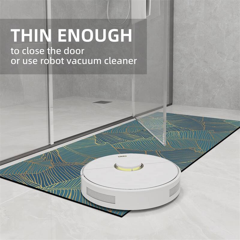 Bath Mat Rug-Thin Quick Dry