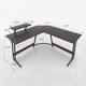 L-Shaped Gaming Desk Computer Corner Desk Office Writing Desk