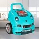 preview thumbnail 8 of 6, Kids Truck Engine Toy with 61 Pieces, Realistic Sounds, Light, Horn, and Engine Parts for Ages 3-5 - Teal