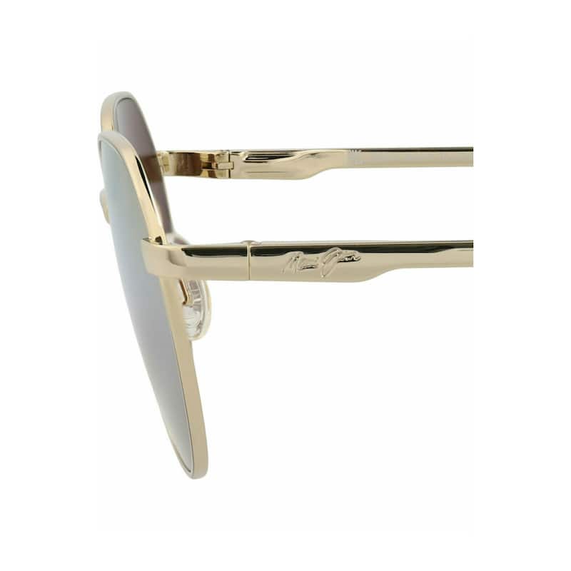 Maui Jim Round-Frame Monel Sunglasses
