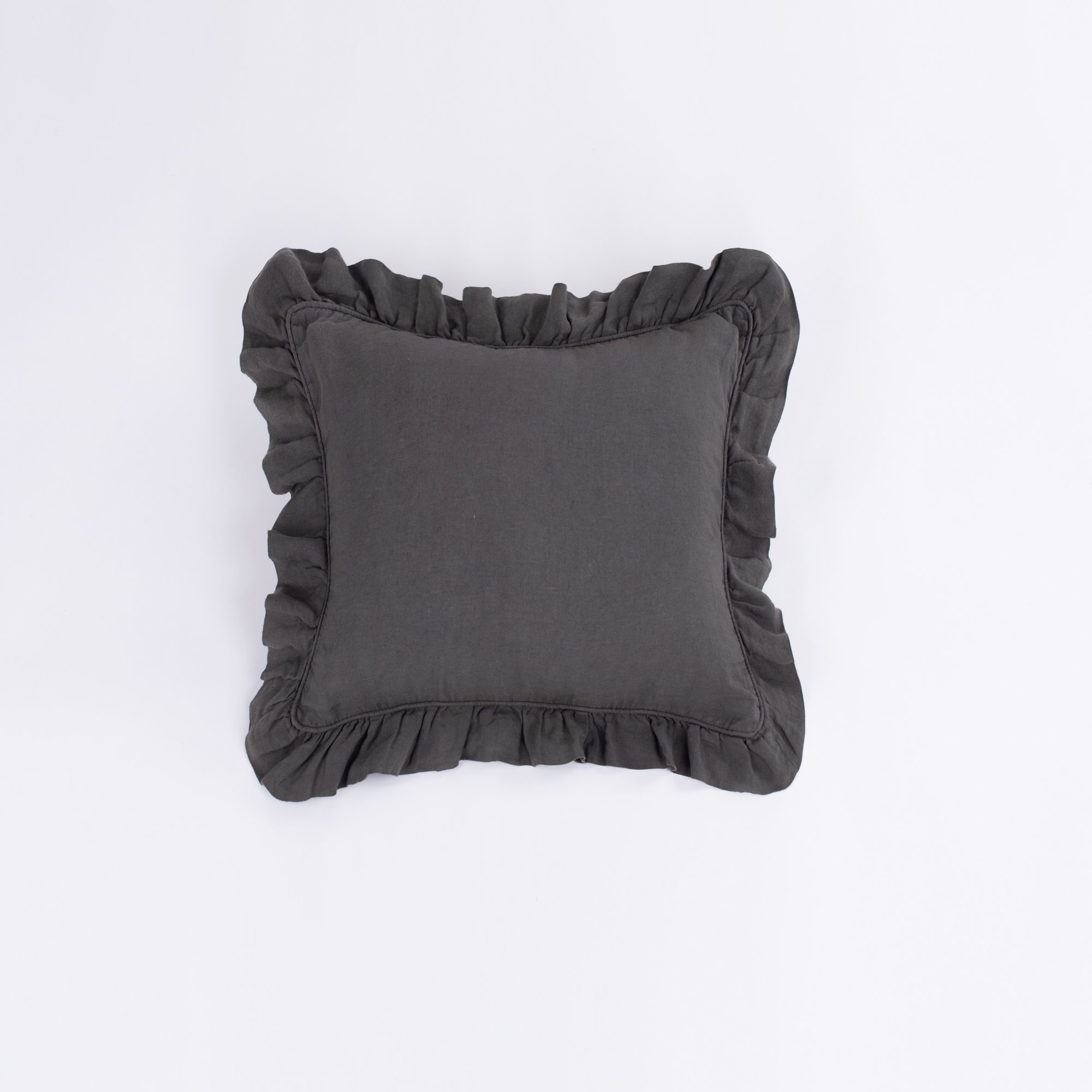 Basillo, Linen, Ruffled, Sham