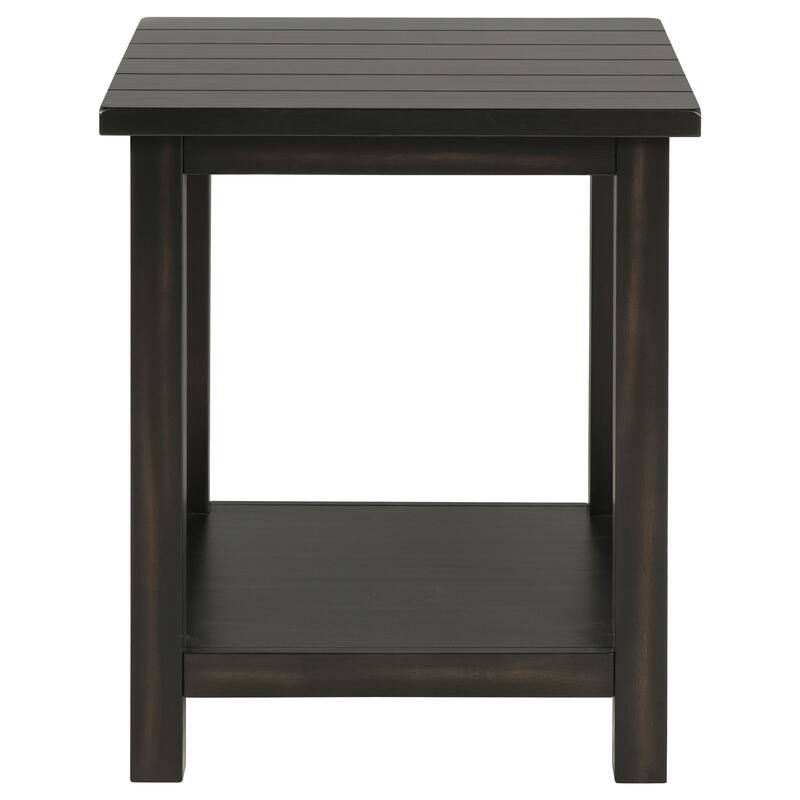 Castleton Wood End Table with Shelf