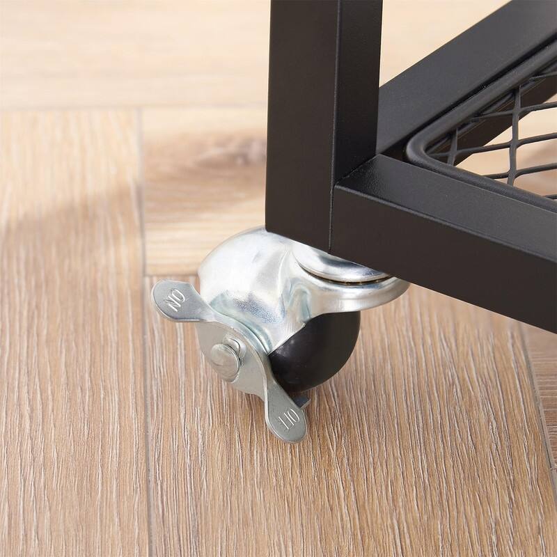 Printer Stand with Storage - 19.7"L x 15.3"W x 25.5"H