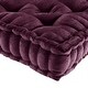 preview thumbnail 24 of 32, Intelligent Designs Charvi Chenille Square Floor Pillow