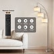 preview thumbnail 45 of 47, 80" Tree Floor Lamp with Remote Control and Dimmable 3 Color Tempetures