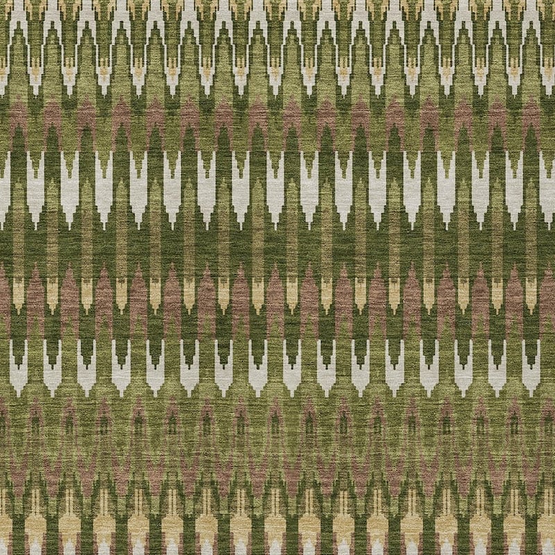 HomeRoots Southwestern Transitional Rectangle Outdoor Rug