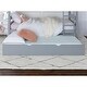 preview thumbnail 64 of 79, Walker Edison Solid Wood Twin Size Bunk Bed with Trundle