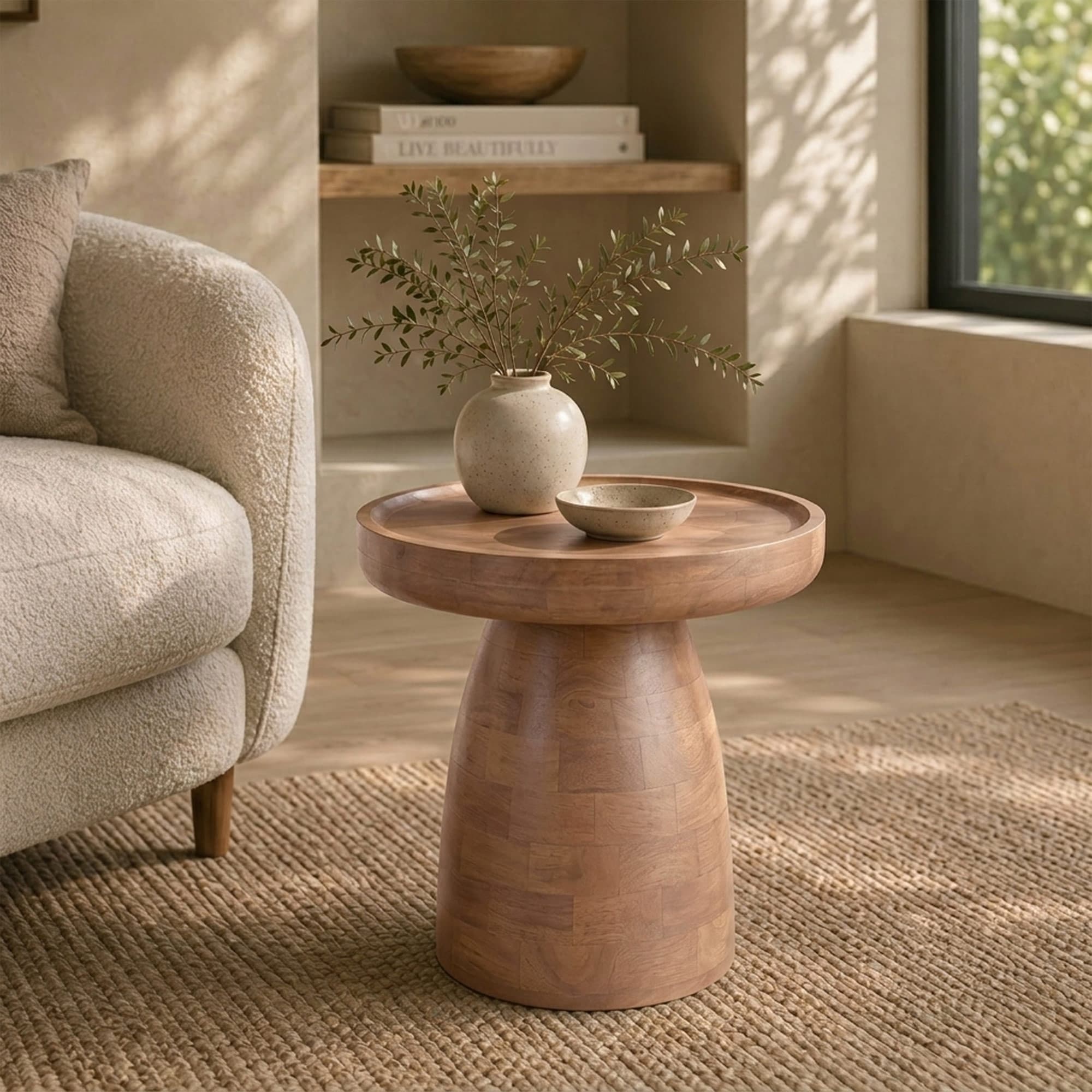 Koda Round End Table