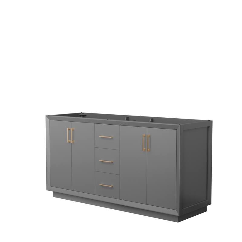 Strada 66-Inch Double Vanity Cabinet