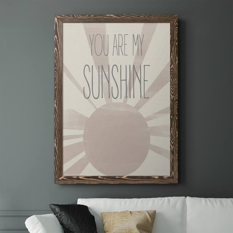 Sunshine-Premium Framed Canvas - Ready to Hang