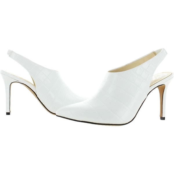 vince camuto white pumps
