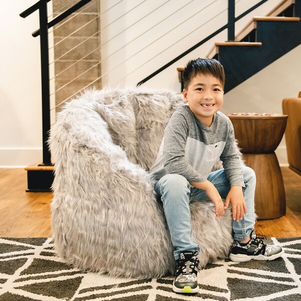 Big Joe Milano Shag Bean Bag Chair - Bed Bath & Beyond - 9539001