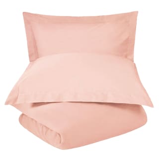 Superior 300-Thread Count Cotton Percale Duvet Cover Set