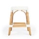 preview thumbnail 17 of 124, Robias 24.5" Rattan Rectangular Counter Stool