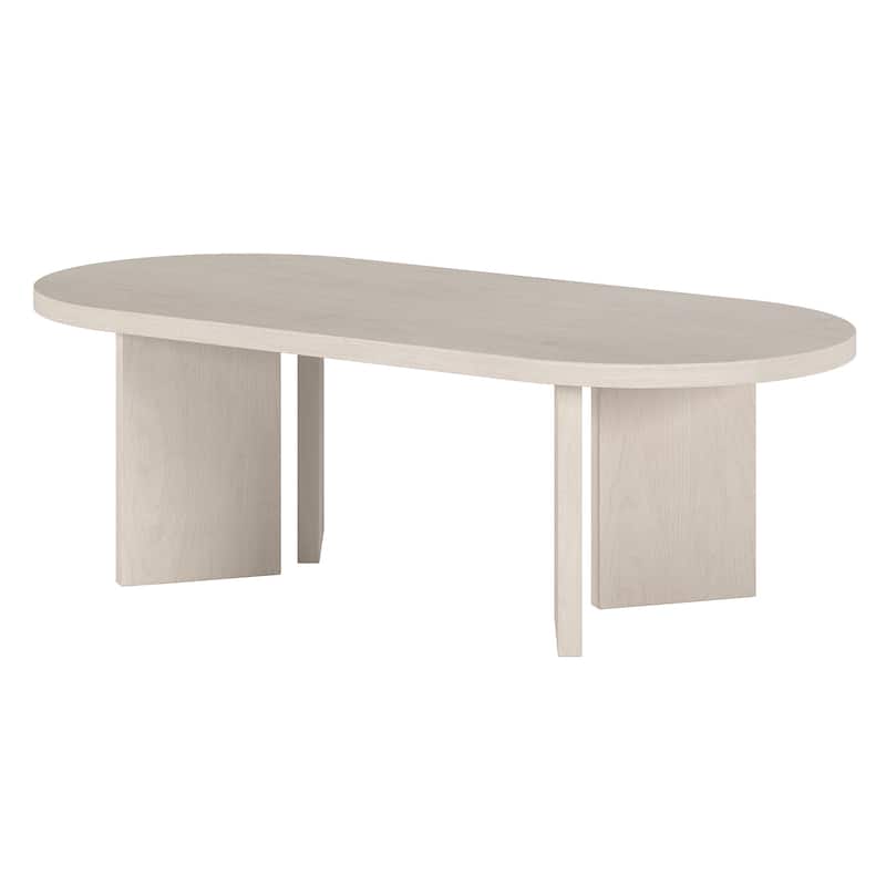 Alma 48" Wide Oval Coffee Table - 47.63" Wide