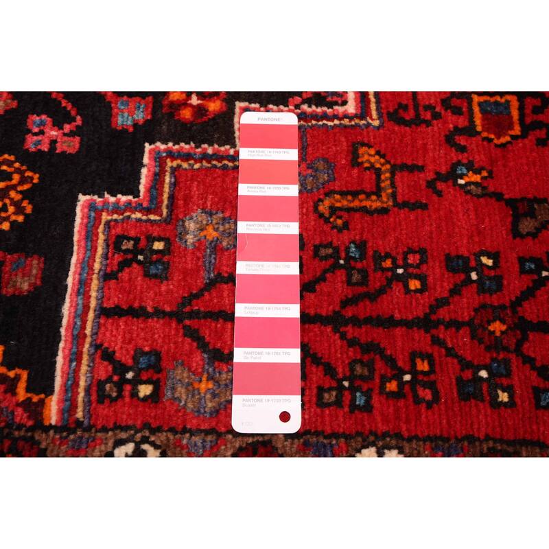 ECARPETGALLERY Hand-knotted Anadol Red Wool Rug - 4'5 x 6'3