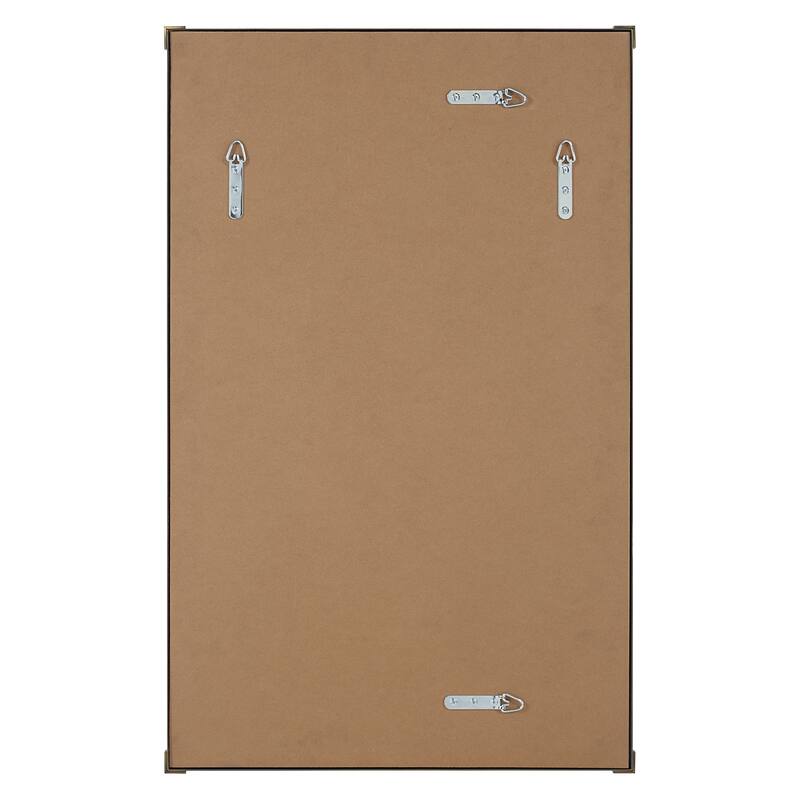 Renwil Khaya 35" H x 22" W Wall Mirror, Yellow