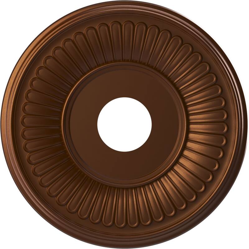 3 1/2" Inside Diameter - Berkshire Thermoformed PVC Ceiling Medallion