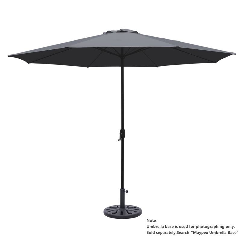 Maypex 11 Feet Round Market Patio Umbrella