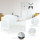 preview thumbnail 2 of 17, Gymax 2-in-1 Convertible Toddler Bed Kids Wooden Bedroom Furniture w/
