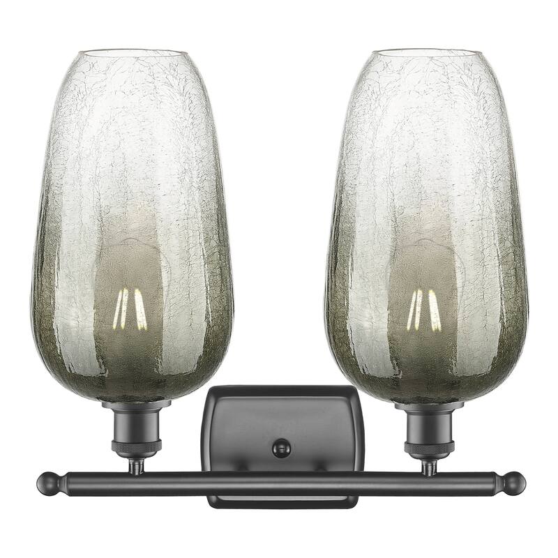 Innovations Lighting Endless Possibilities Ballston - Brookhaven Flute - 2 Light 17" Bath Vanity Light