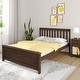 preview thumbnail 20 of 57, Max and Lily Full Size Platform Bed Walnut