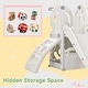 preview thumbnail 57 of 55, Toddler Slide and Swing Set 5 in 1