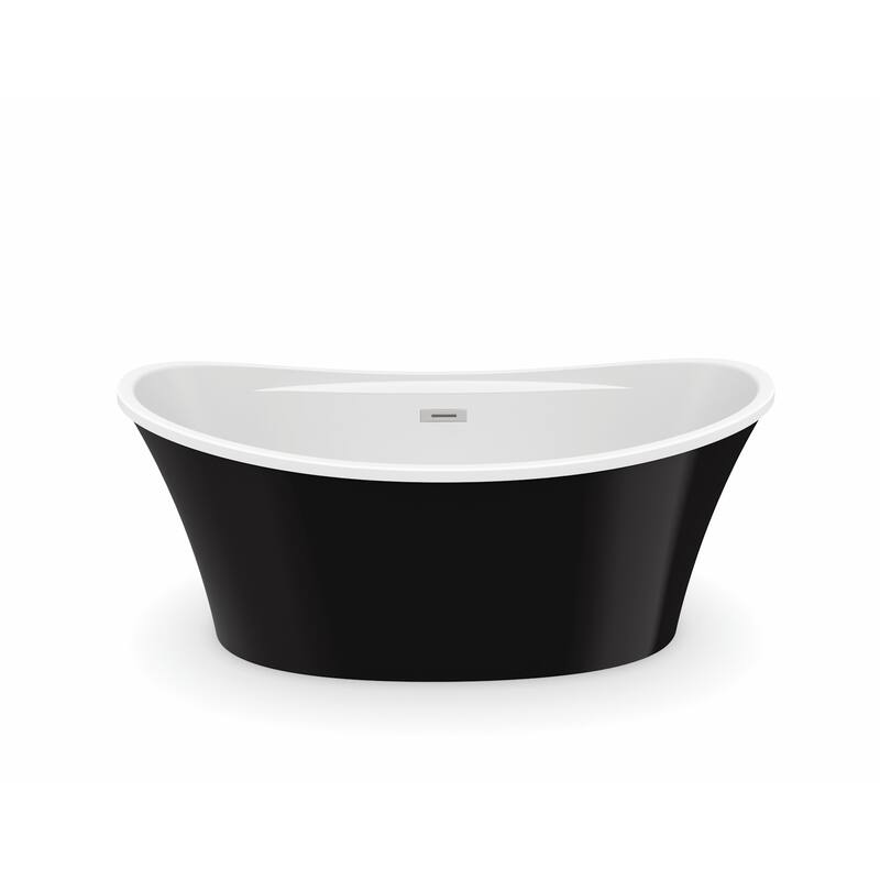 Maax Ariosa 66" Free Standing Acrylic Soaking Tub with Center Drain