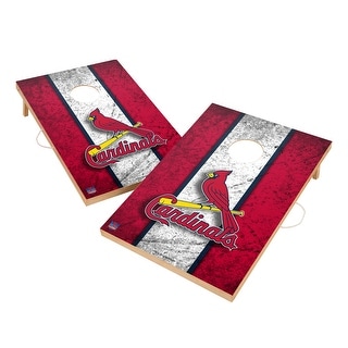 Vintage St. Louis Cardinals MLB Regulation 2x4 Cornhole Set