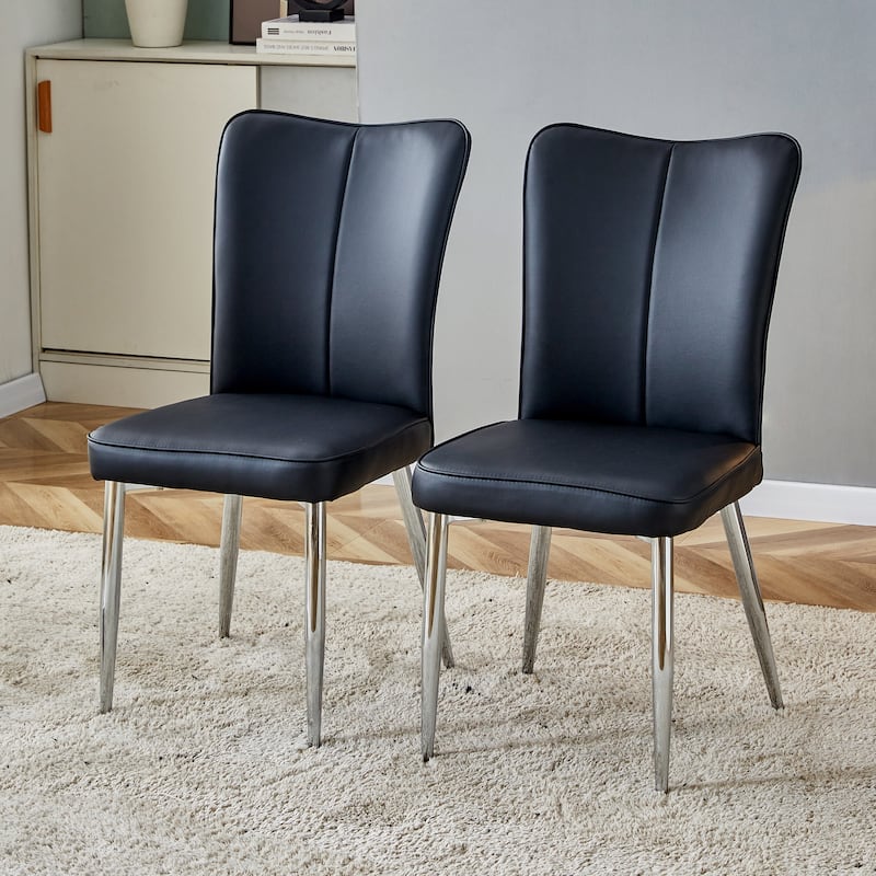 Modern Minimalist Dining Chairs Set Of 2