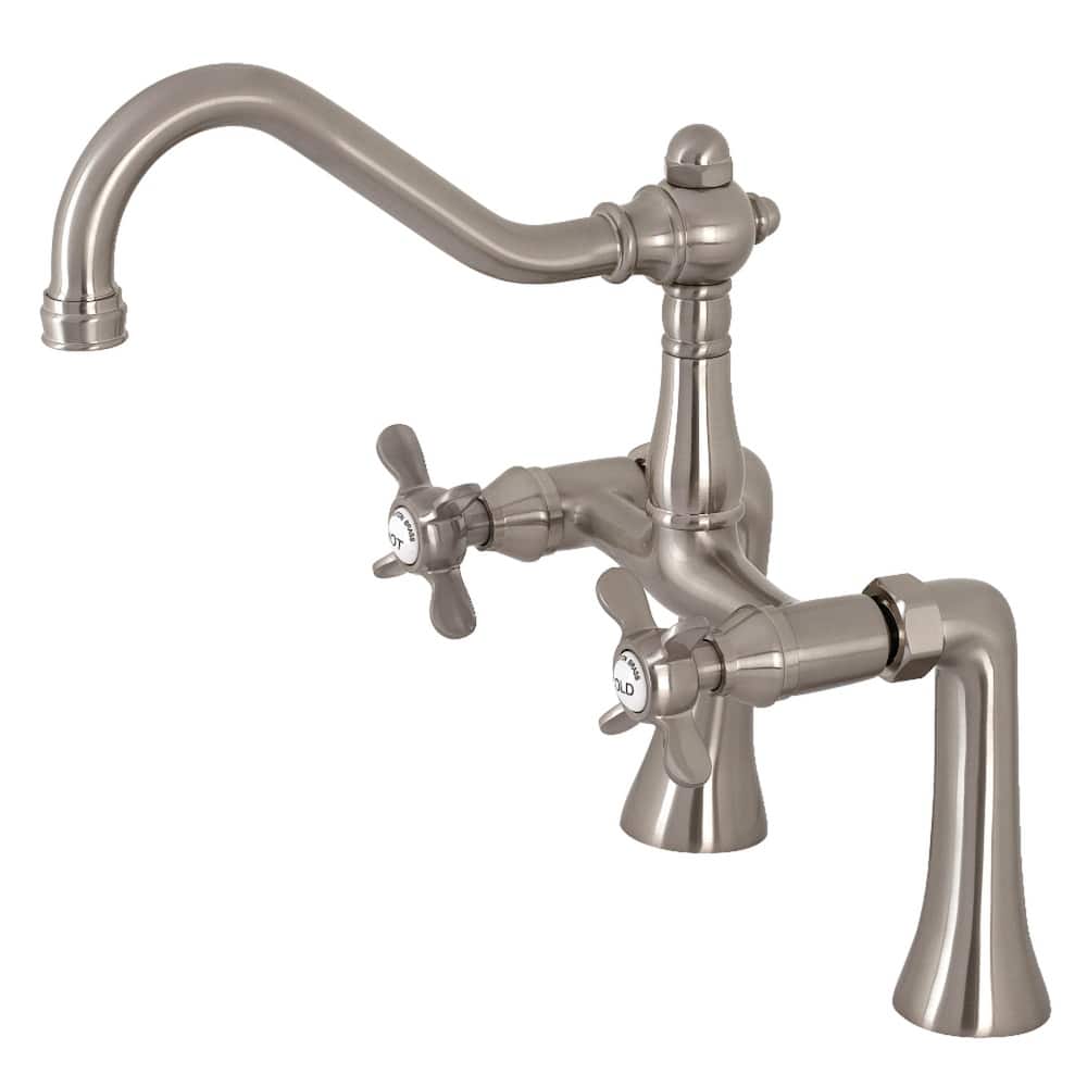 Kingston Brass Essex 7 in. Center Deck Mount Clawfoot Tub Faucet