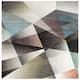 SAFAVIEH Porcello Nagore Mid-Century Modern Abstract Rug - 4' x 4' Square - Grey/Multi