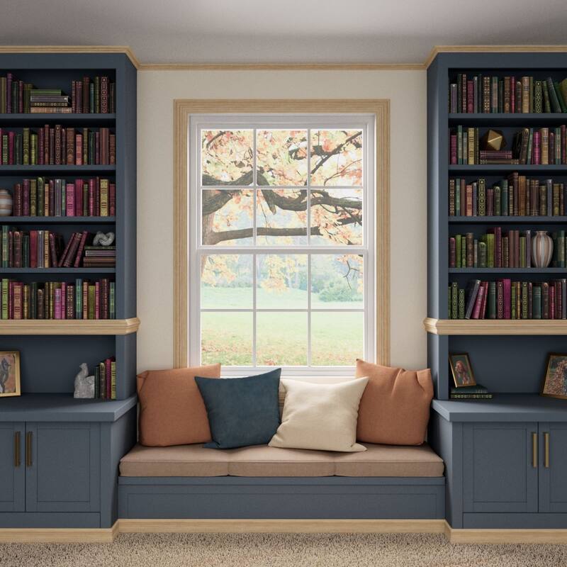 WM75 9/16-in D x 1-5/8-in W x 96-in L Americraft Solid Hardwood Stain Grade Bed Moulding