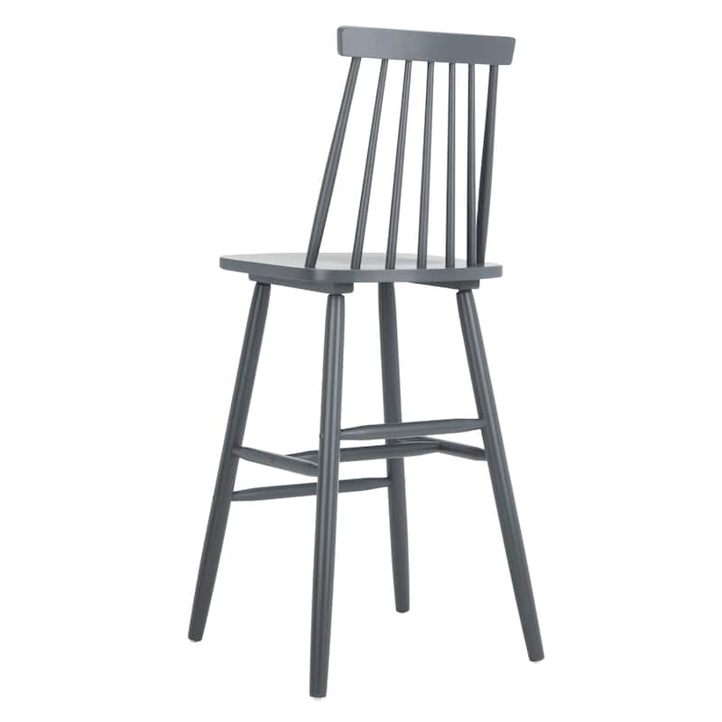 SAFAVIEH Beaufort 30-in. Spindle Farmhouse Bar Stools (Set of 2) - 19"W x 21"D x 45"H