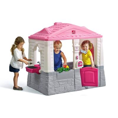 Neat and Tidy Cottage Playhouse for Toddlers