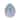 8in. Prismatic Iridescent LED Egg