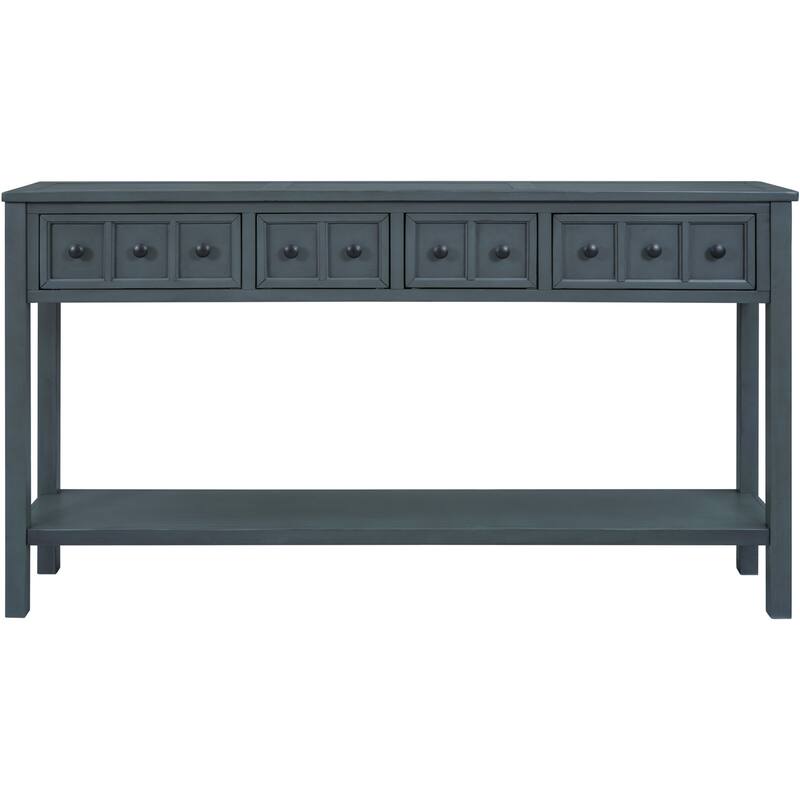 Rustic Entryway Console Table and 60" Long Sofa Table